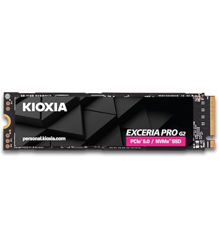 Amazon.com: KIOXIA EXCERIA PRO G2 - 2TB M.2 2280 NVMe SSD - PCIe